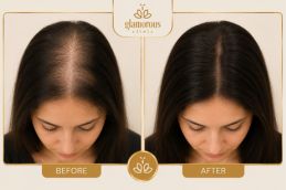 PRP results before and after girl Islamabad