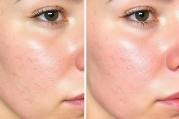 Results OF Radio Frequency for Acne Scars clinic in Islamabad