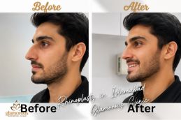 Before and After Result of rhinoplasty in Islamabad