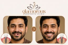 before and after dental implant Pakistan