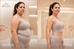Vaser 4D Liposuctin Before and After results Islamabad Pakistan